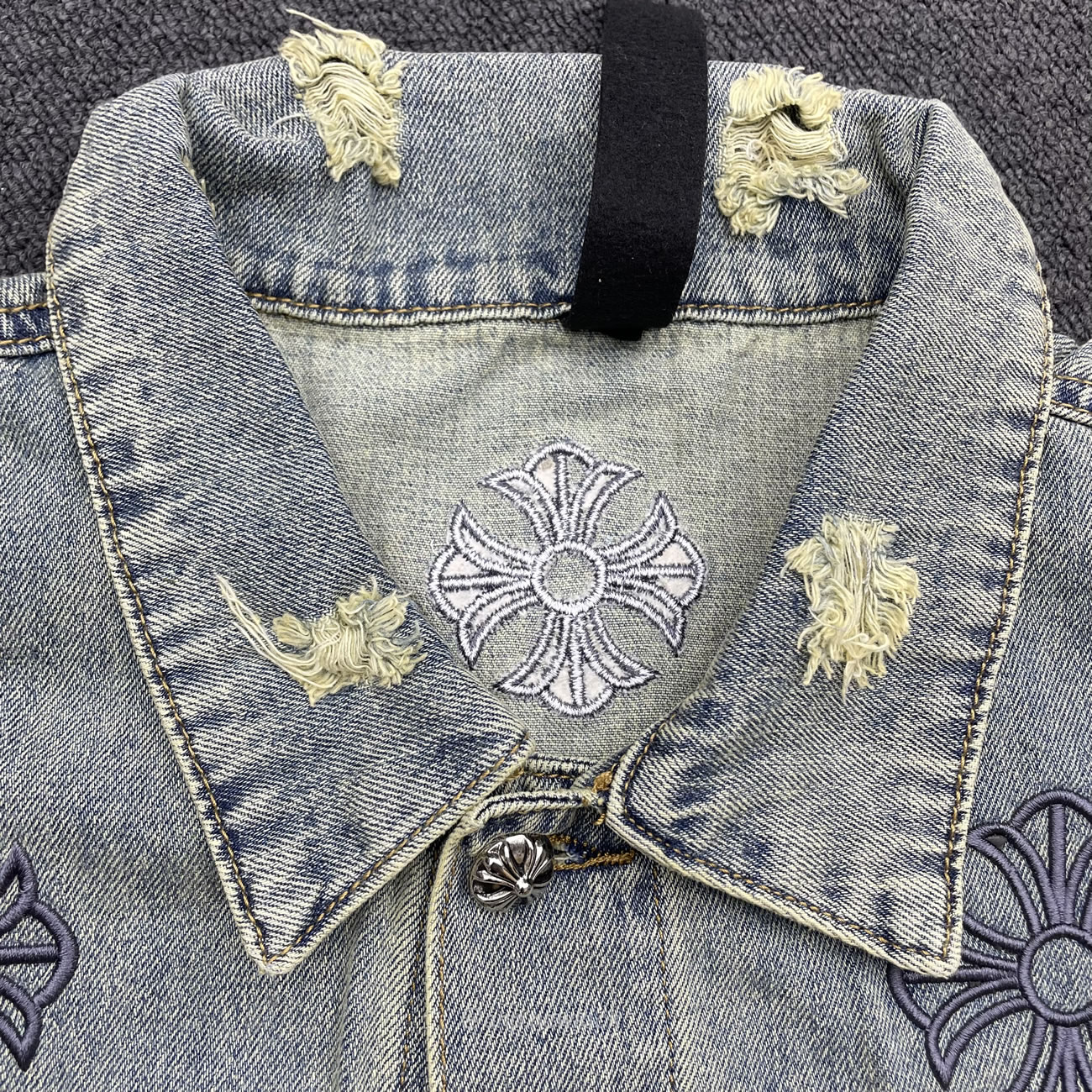 Chrome Hearts Patch Cross Denim (6) - newkick.app